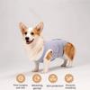 Adjustable Dog Sterilization Suit Anti-Licking Sleeveless Dog Sanitary Pants Breathable Comfortable Postoperative Bodysuit