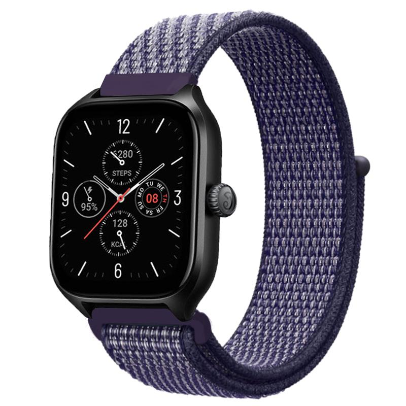 20mm 22mm Nylon Bandje voor Amazfit Balance 2 1/GTR 4 3 Pro 47mm/Bip 6 5 Sport Horlogeband Correa voor Amazfit Active 2/GTS 4 3 Riem