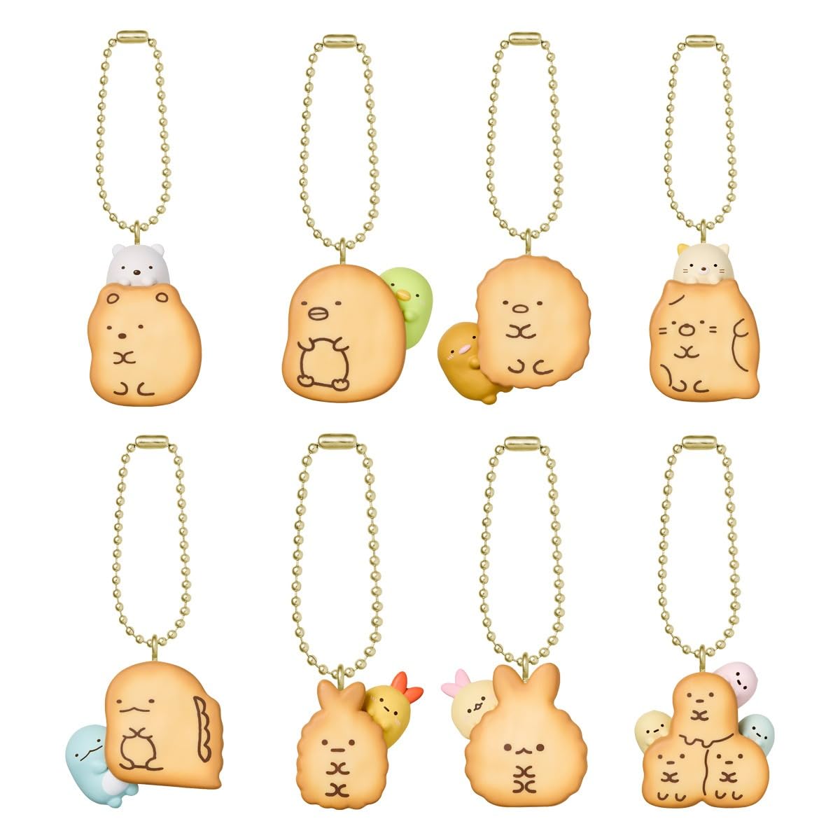 

Bandai Sumikkogurashi Biscuit Charm Biscuit Candy Toy Set of [Box 10]