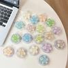 Color Sequins, Three-Dimensional Flowers, Mobile Phone Airbag Holder, Magnetic Telescopic Ring, Suitable For Magsafe Desktop Watching Dramas