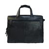 Genuine Leather Mens Business Briefcase Messenger Bag 15.6 Inch Laptop Vintage Style Shoulder Handbag