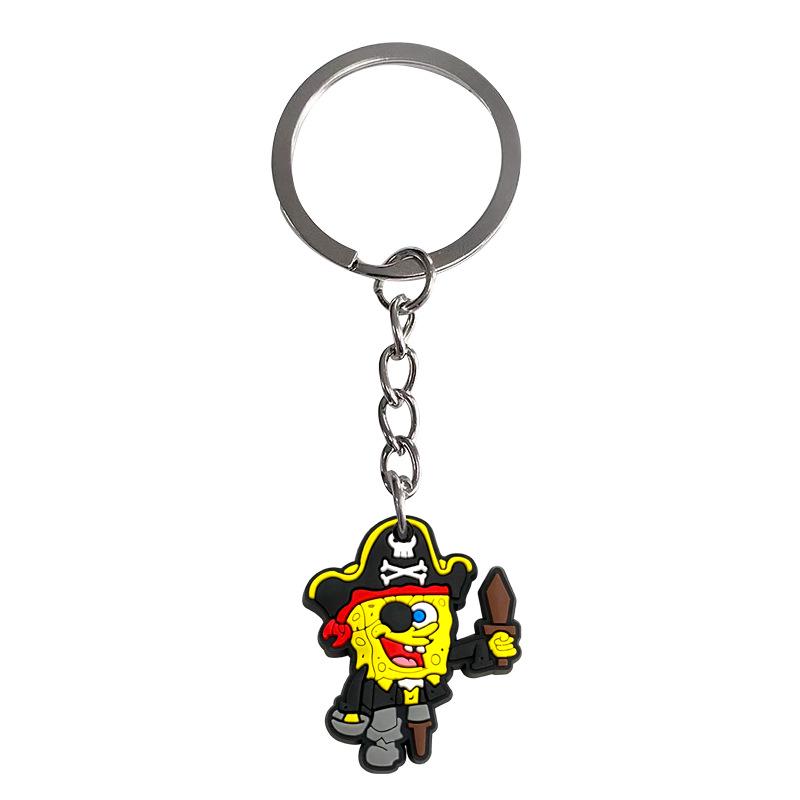 SpongeBob & Patrick Star PVC Keychain - 32 Styles, Cute Cartoon Bag Pendant