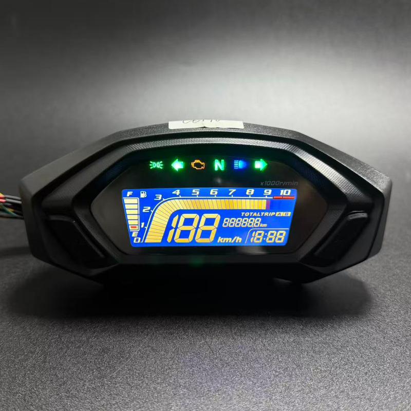 New Motorcycle Accessories Speedometer Moto Digital Dashboard Tachometer Display Panel for Honda CBF190R CBF 190 CB190 CB 190
