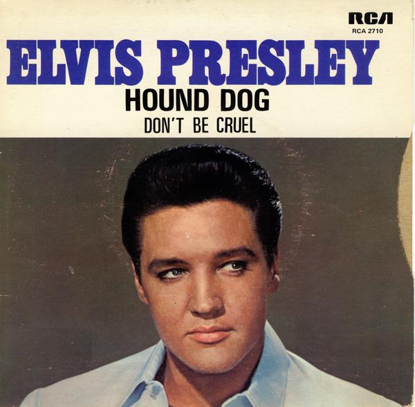 

7inch Record ELVIS PRESLEY Hound Dog RCA2710 RCA 1978 Canada Rock Used