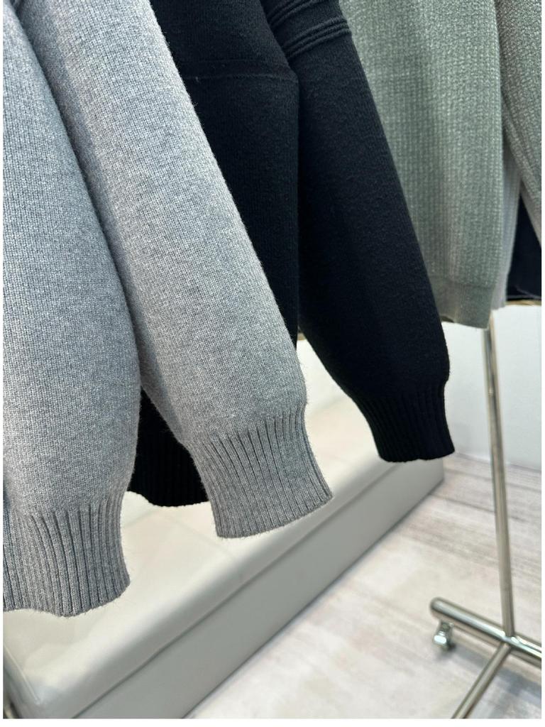 Men's Trendy Winter Cardigan Zipper Knitwear Sweater - High-End Casual Pullover