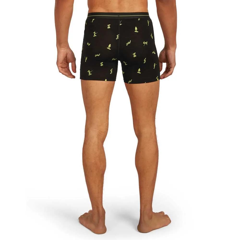 Icebreaker трусы-боксёры Merino 150 Anatomica Snow Day