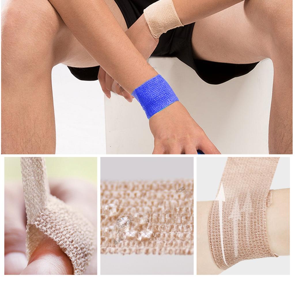 Self-Adhesive Tape Taping Elastic Bandage Elastic Bandage Stretchable Thick Type