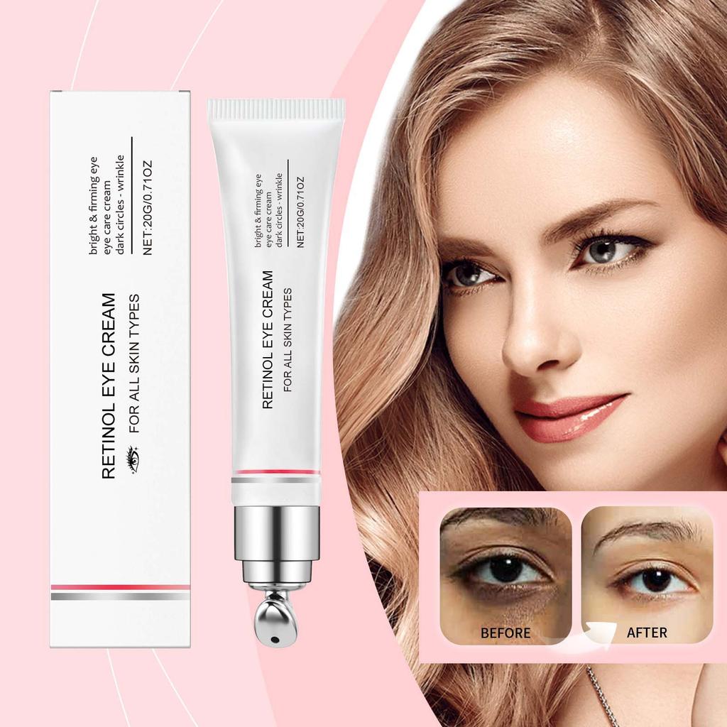 Falten Augen Retinol Augen Creme Eye Roller Ball Creme Für Augenringe Verblasst Feine Linien Entfernen Augen Taschen 20g
