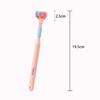 Household 3-Sided Toothbrush with Soft Bristles Comfortable Easy to Use Deep Cleaning Toothbrush for Adults Kids Boys Girls