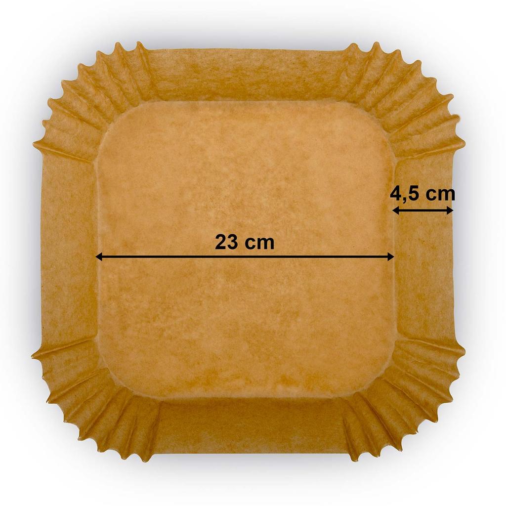 Baking Paper For Fryer Inserts 23 Cm Berdsen - 100 Pcs