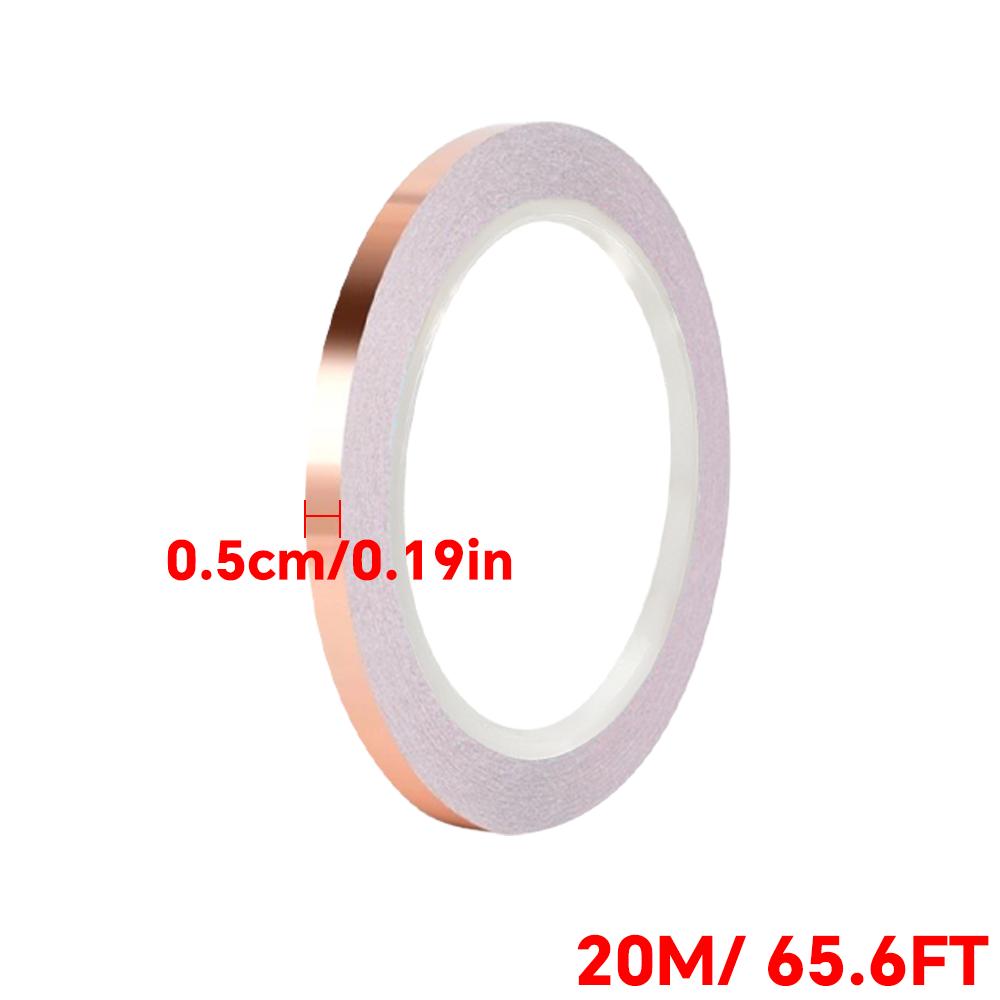 

Copper foil tape, double-sided conductive interference shielding, sluice worm and snail barrier insect repellent device 20M&0.05mm