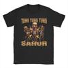 Streetwear Tshirt Tung Tung Tung Sahur Meme Wooden Characters 100 Cotton T Shirts Tshirt For Unisex Summer Short Sleeve Top Tees