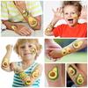 New Cartoon Avocado Series Tattoo Stickers Waterproof Party Gift Funny Face Stickers