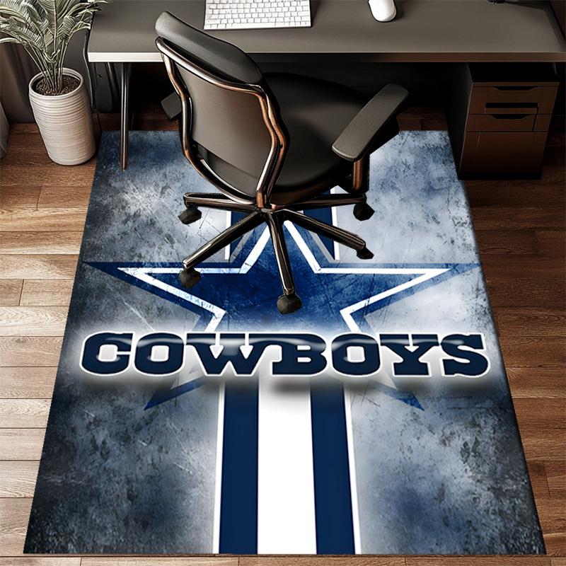 Dallas Cowboys Rug Game Carpet, Floor Mat for Bedroom Living Room Entryway Rug, Home Decor Idea Gift for Christmas birthday