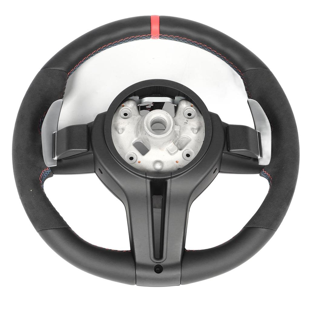MP V2 Nappa Leather Suede Steering Wheel Wiith Finger Ridges for M5 M6 F10 F12 F13 F06 M Sport