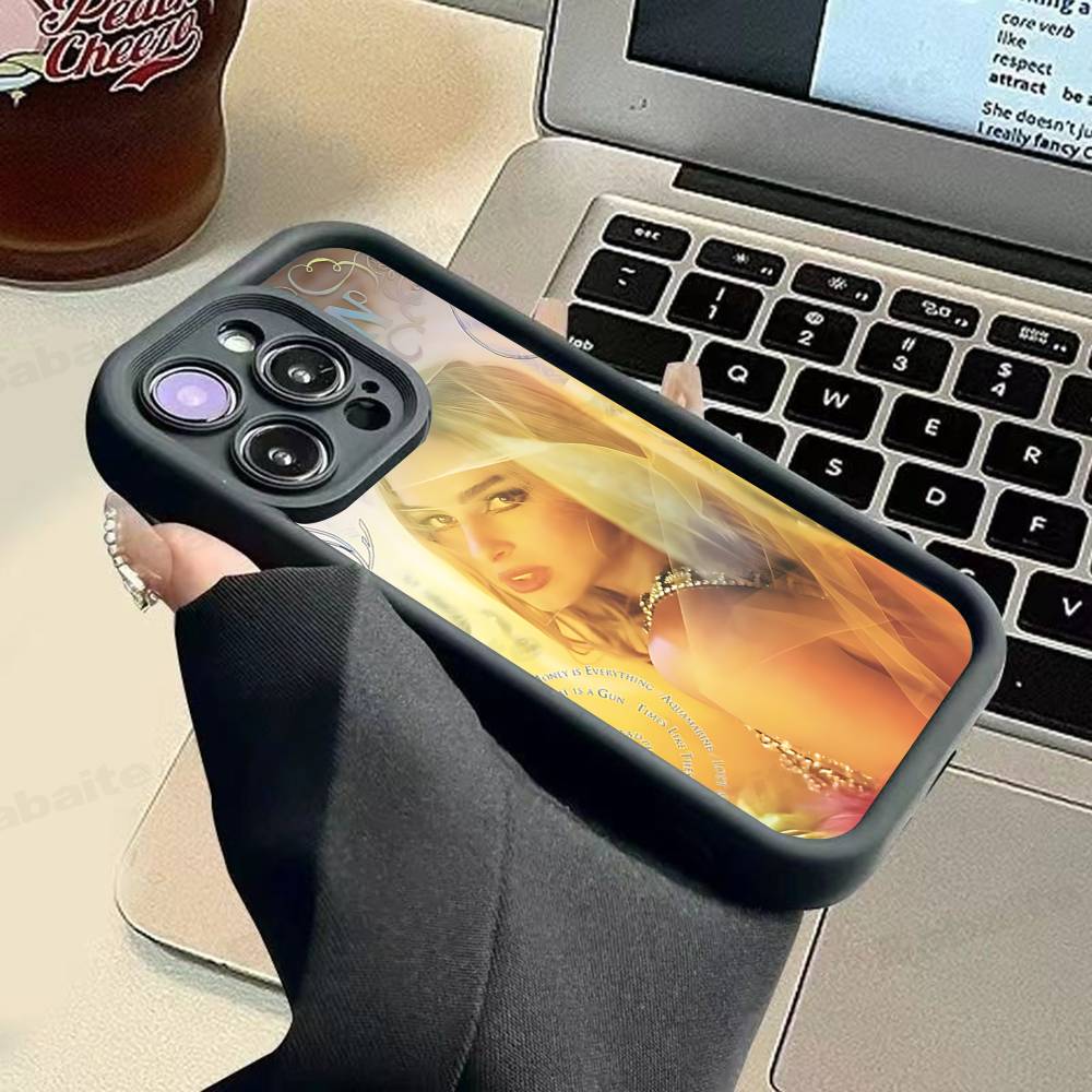 

A-Addison Rae Phone Case For IPhone 17 16 15 14 13 12 11 Pro Max Mini Plus Soft TPU Back Cover iPhone 17 Pro