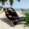 Custom Name ABBA Print Beach Towel, Large Soft Quick Dry Towel for Beach Camping Swimming_xia