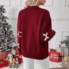 2025 New Sweet Style Bow Jacquard Autumn/Winter Sweater