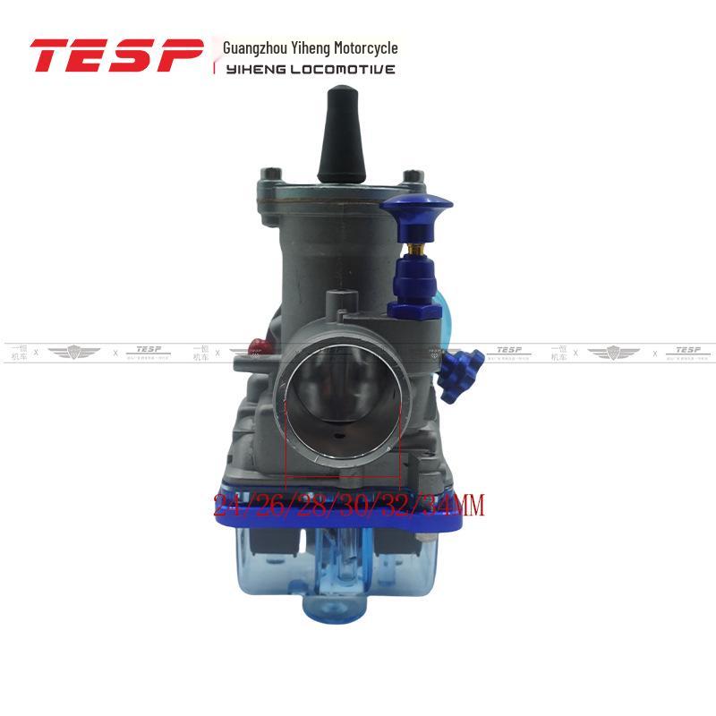 PWK Blue Base Carburetor for 24-34MM Motorcycle/ATV Racing Modification