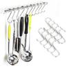 Stainless Steel S-shaped Hook Hook Door Space Saving Wardrobe Bag Rack Clothes Kitchen