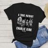 Women's Casual Printed T-Shirt Round Neck Pullover Short Sleeve Top