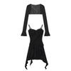 Pure Color Strap Y2k Mini Dress Woman Elegant Sleeveless Short Party Dress Casual One Piece Dress Korean Fashion 2026 Summer
