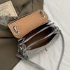 Mini Small Square Bag Tote Women Designer Luxury Handbags Female Famous Brand Elegant Crossbody Bag Silver Pu Leather Handbag