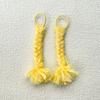 For 17cm Labubu Doll Clothes Fashion Clothes Braids Doll Clothes Color Match Hair Accessories Dolls Accessories Cute Decoration Little Clothes