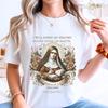St. Therese of Lisieux Illustration T-Shirt | Little Flower Catholic Saint Tee