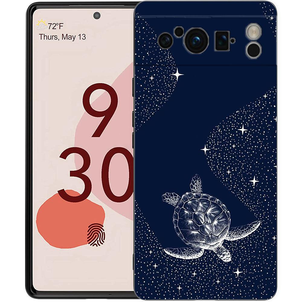 

Чехол для телефона Косатка Орка для Google Pixel 9 8 7 6 Pro XL 8A 6A 7A 5G Мягкий Ударопрочный ТПУ Черный Чехол Fundas Pixel 9 Pro
