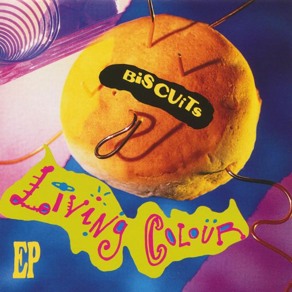 CD LIVING COLOUR - Biscuits EP 4687402 Epic 1991 Europe Rock Used