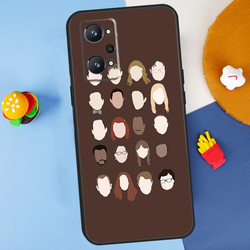 The Office TV Show For Realme GT7 Pro GT 6T 6 5 C67 C61 C55 C53 C51 C21Y C25S C75 10 11 12 13 14 Pro Plus Case