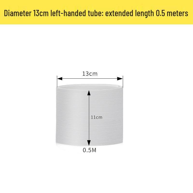 

Retractable Mobile Air Conditioner Exhaust Pipe with Thickened PP Steel Wire and Corrugated Design