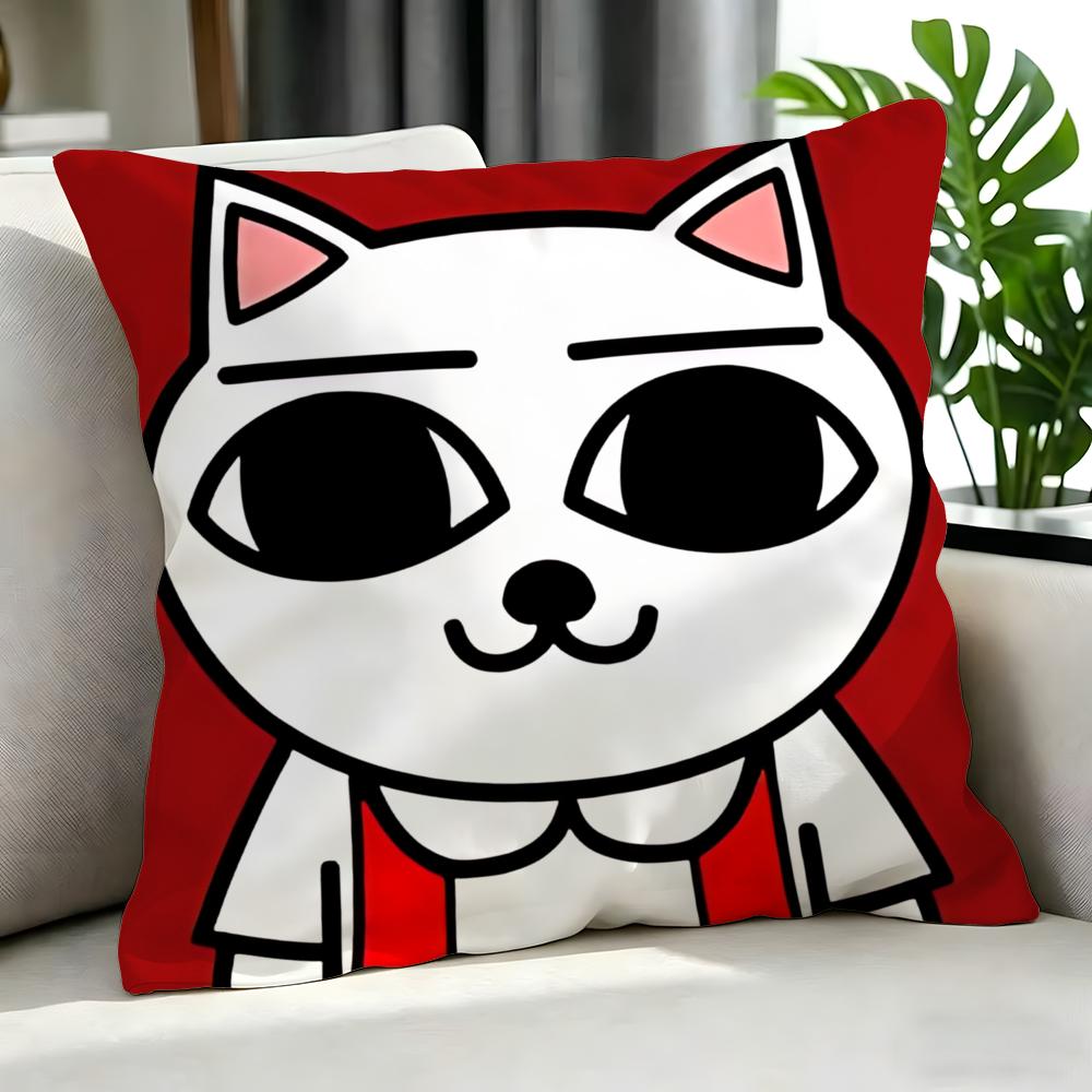Character Udoncat Cushion Cover Cushion Cover Set Pcs X X X Pillowcase Decorative Sofa Home Decor