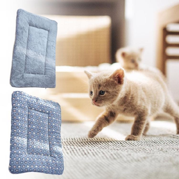 Plush Pet Bed Mat For Cats Dog With Lovely Pattern Design Perfect For Creating A Warm Place for Pet Resting Sleep