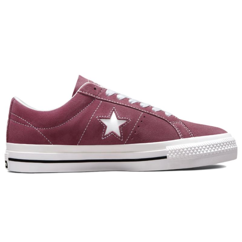Converse One Star Pro Pro Lekkie i Antypoślizgowe Niskie Buty Deskorolkowe Unisex Różowy Czerwony