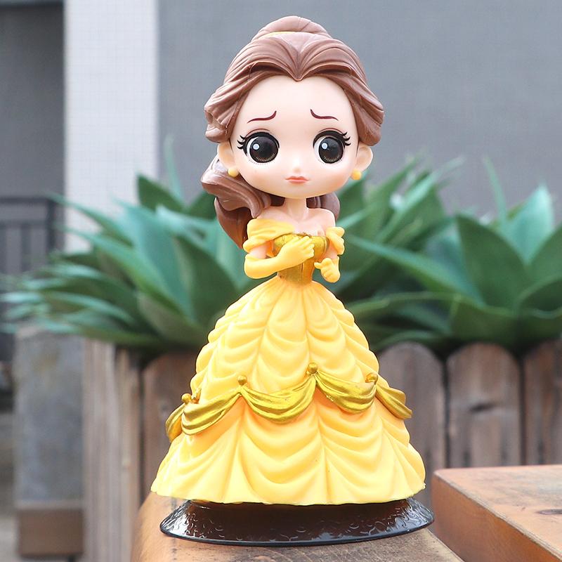 Princess Ariel Rapunzel Cinderella Mermaid Anna Elsa Belle Sofia Snow White Mulan The Little Mermaid Figure Toys Kid Gift