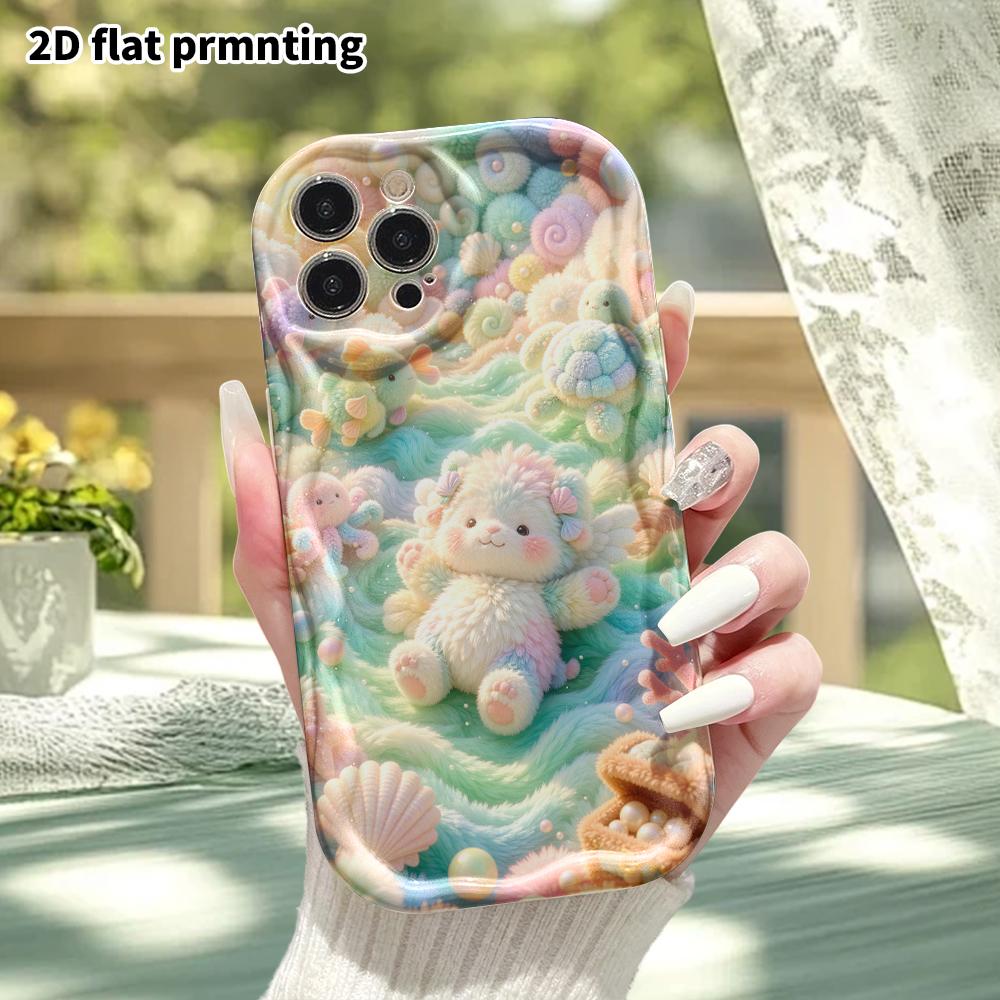 Phone case: 2D flat, suitable for iPhone 18 17 16 15 14 13 12 Pro, fairy tale world, perfect holiday gift for Christmas and Halloween