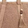 Woven Shoulder Bag, Large Capacity Tote Bag, Commuter Shoulder Bag, Summer Beach Tote, Lightweight Purse for Women Vacation Street Work