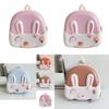 Cute Cartoon Kids Backpack Lightweight Eva Bunny Design For Boys And Girls School Use