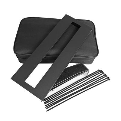 Lichtgewicht Aluminium Elektrische Gitaar Pedalboard met Enkele Pedaalhouder