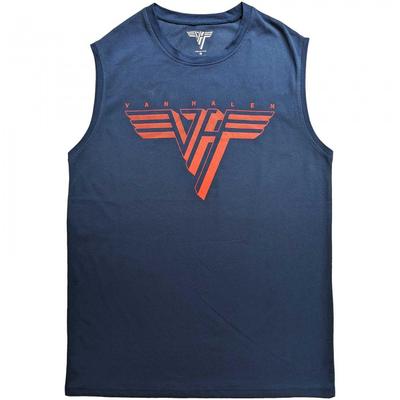 Van Halen Unisex Adult Classic Logo Cotton Tank Top