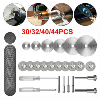 30Pcs Diamond Cutting Disc Saw Blade Grinding Wheel Set for Dremel Rotary Tool