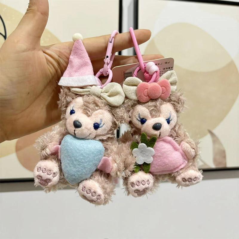 Adorable Fox Plush Doll Keychain For Girls Soft Pp Cotton Cute Stuffed Animal