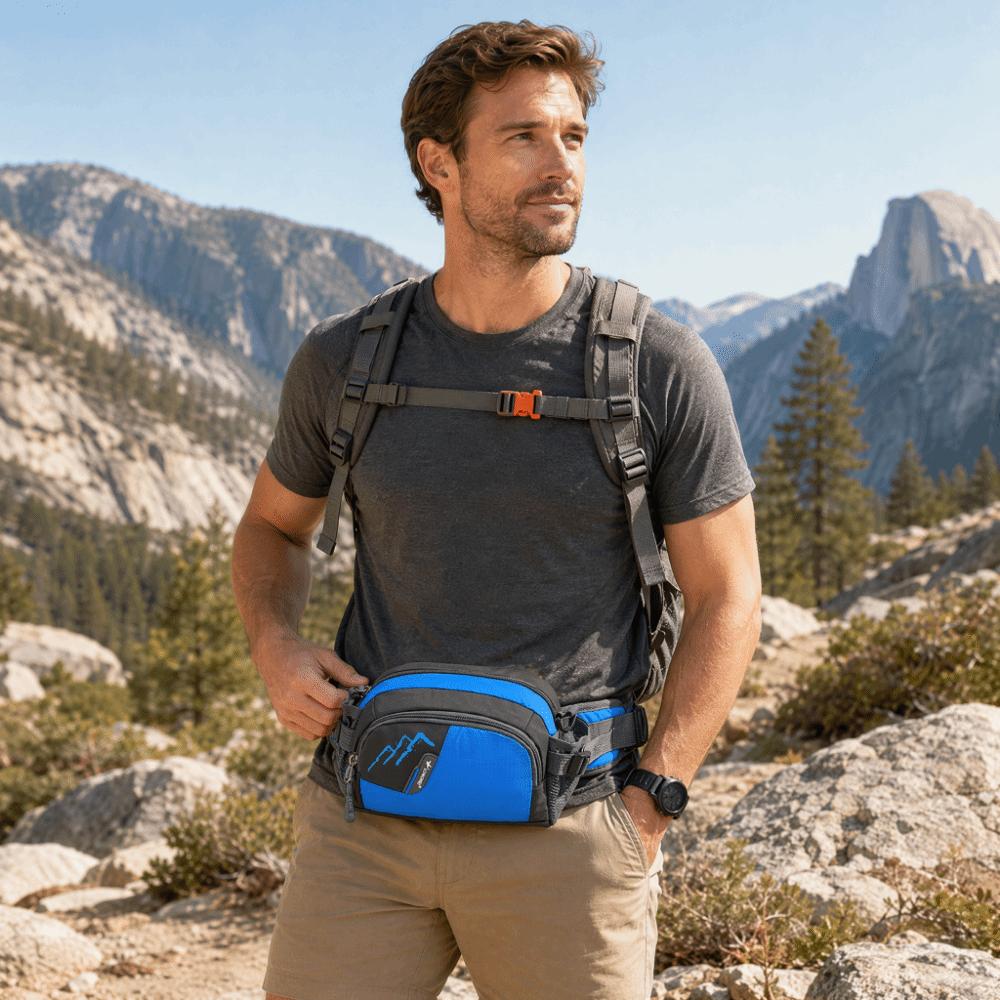 Adjustable Strap Sports Waist Bag Lightweight Design Running Fanny Pack For Men And Women