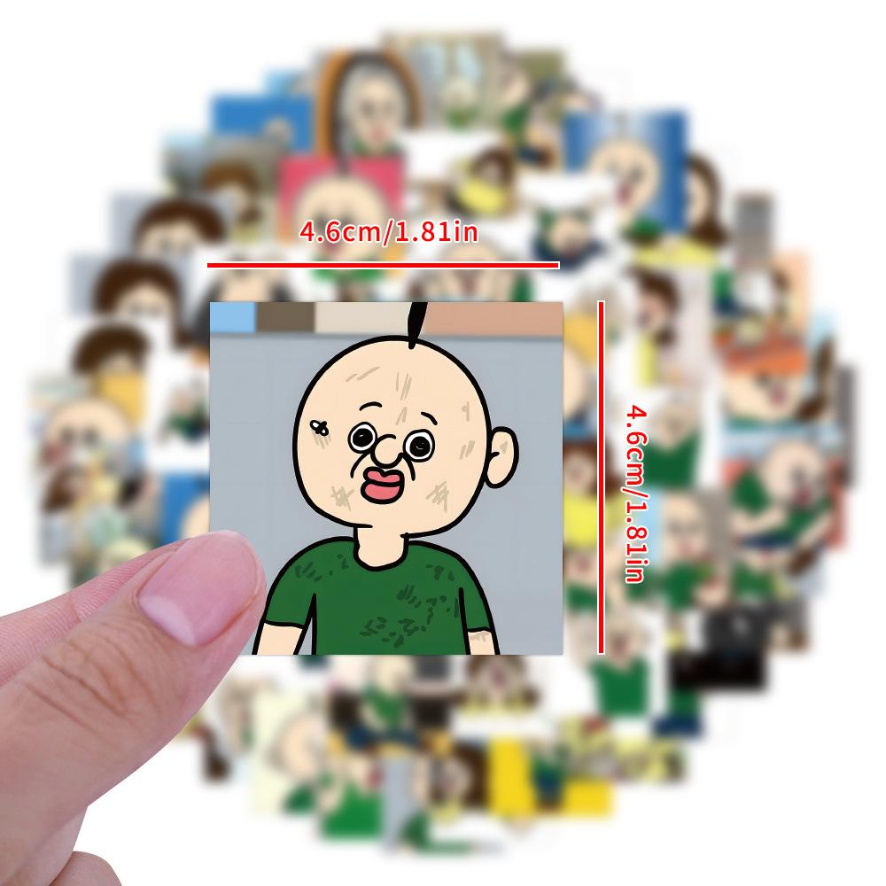 120 New Bangbang and Yuzhi Stickers Personalized and Creative DIY Decorative Scooter Water Cup Stickers