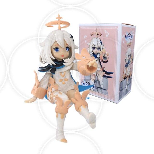 Aixlan 21cm Genshin Impact Keqing Anime Figure Klee Hibana Knight Action Figure Genshin Impact Paimon Figurine Collection Toys