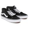 Vans Skate Grosso Mid Black Unisex Sneakers White Emo-Leather VN0A5FCG625