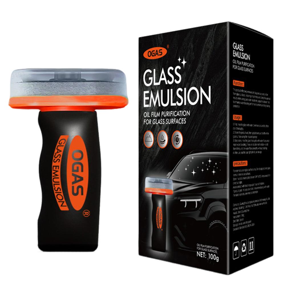 Automotive Water Spot Remover For Glass Portable Anti-rain Fog Cleaning Glass Brush For Side Window Glass