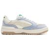 Li Ning Wave LOW Wear resistant And Lightweight Low top Skateboard Shoes Women's White Blue AGCV264-5